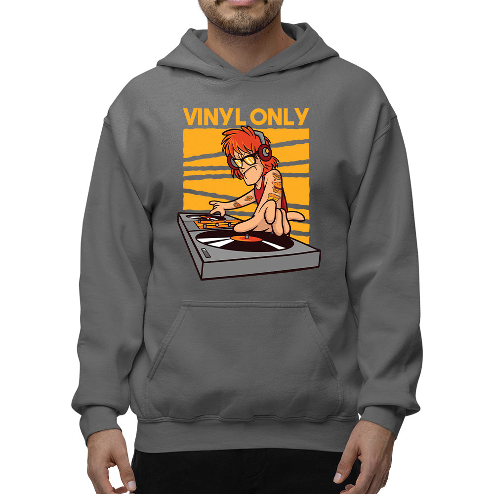 Vinyl Only Unisex Adult Hoodie