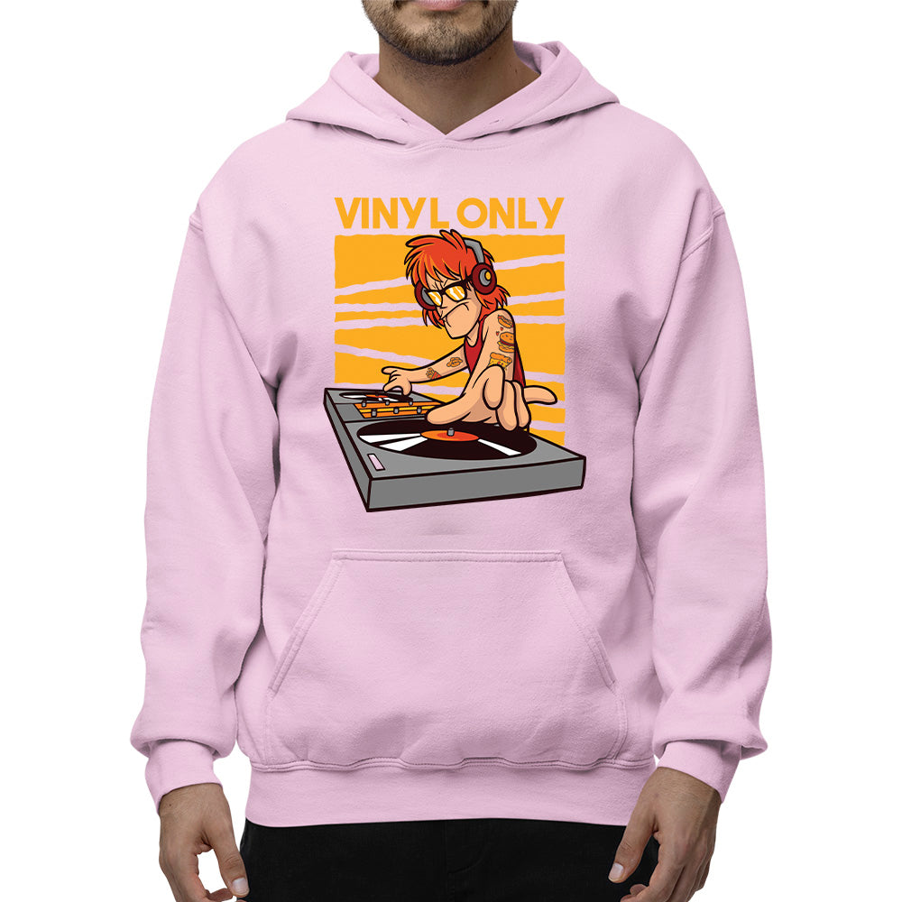 Vinyl Only Unisex Adult Hoodie