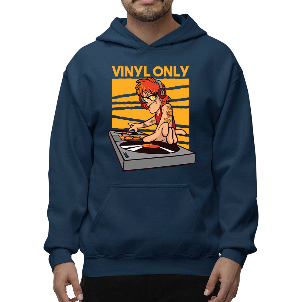 Vinyl Only Unisex Adult Hoodie