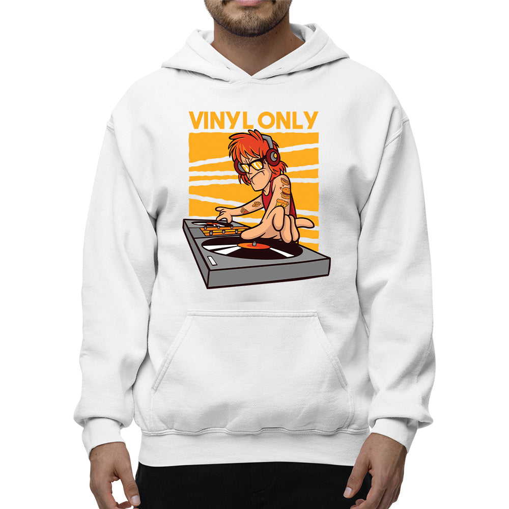 Vinyl Only Unisex Adult Hoodie