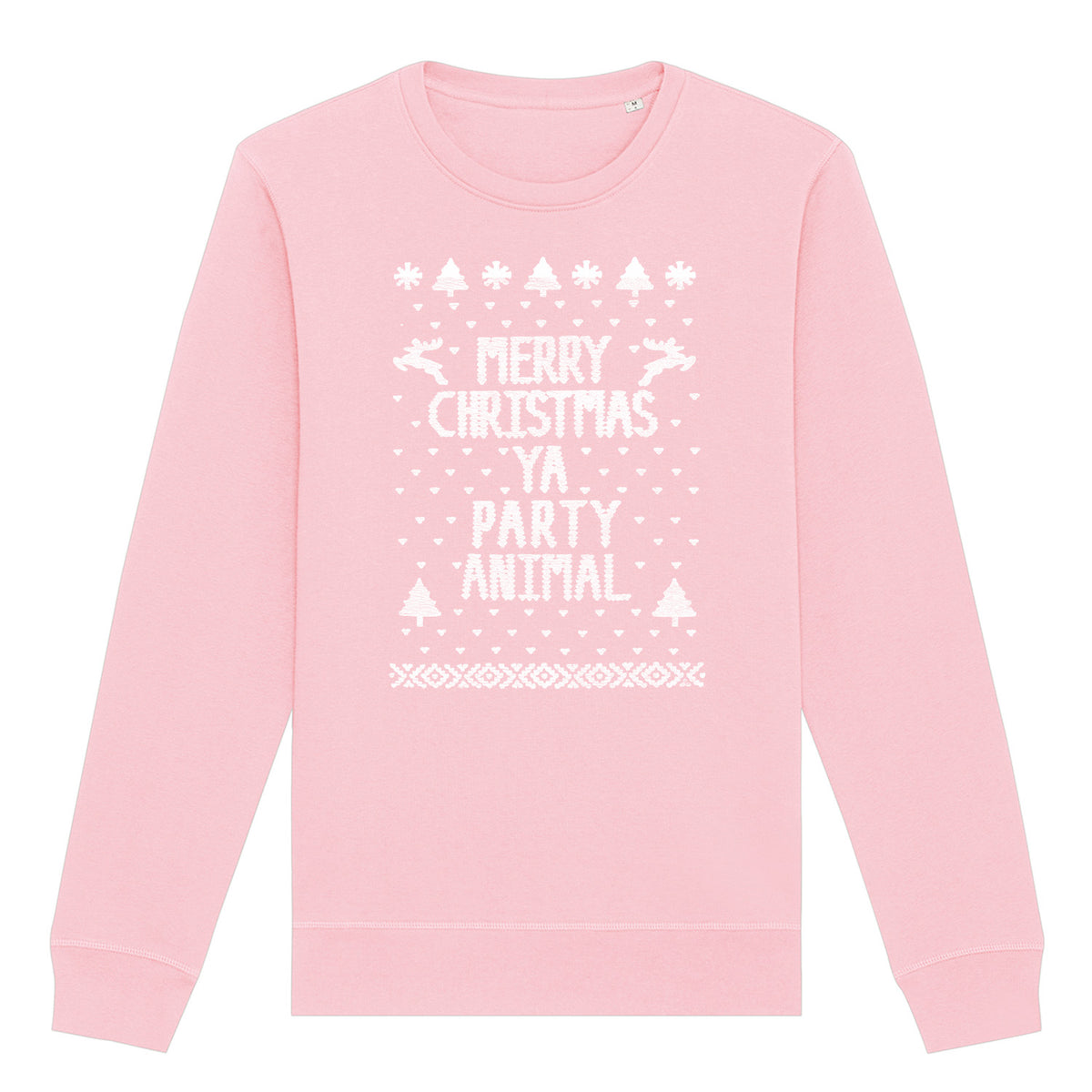 Merry Christmas Party Animal | Vintage Rocker Sweatshirt