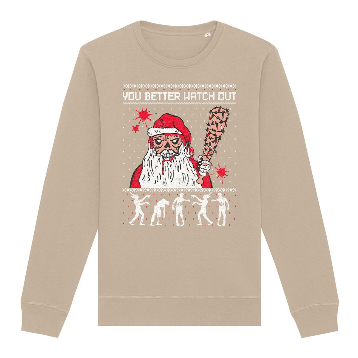 You Better Watch Out Christmas | Vintage Rocker Sweatshirt