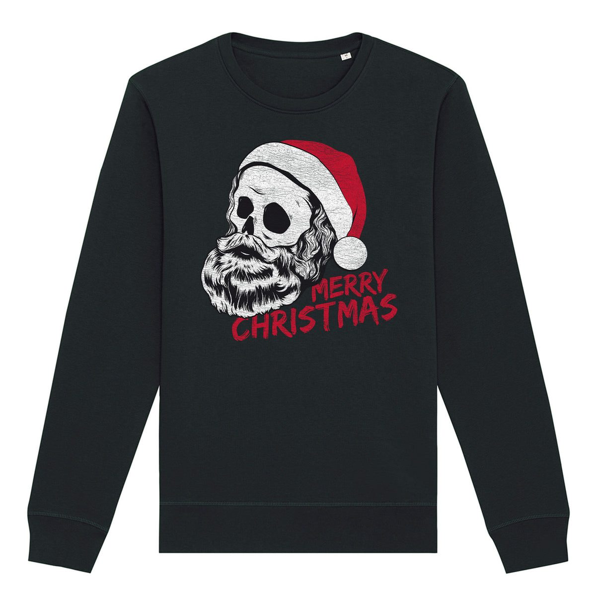 Merry Christmas Skull | Vintage Rocker Sweatshirt