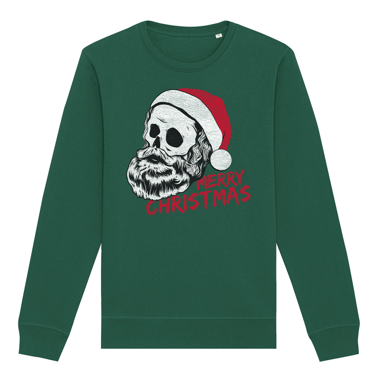 Merry Christmas Skull | Vintage Rocker Sweatshirt