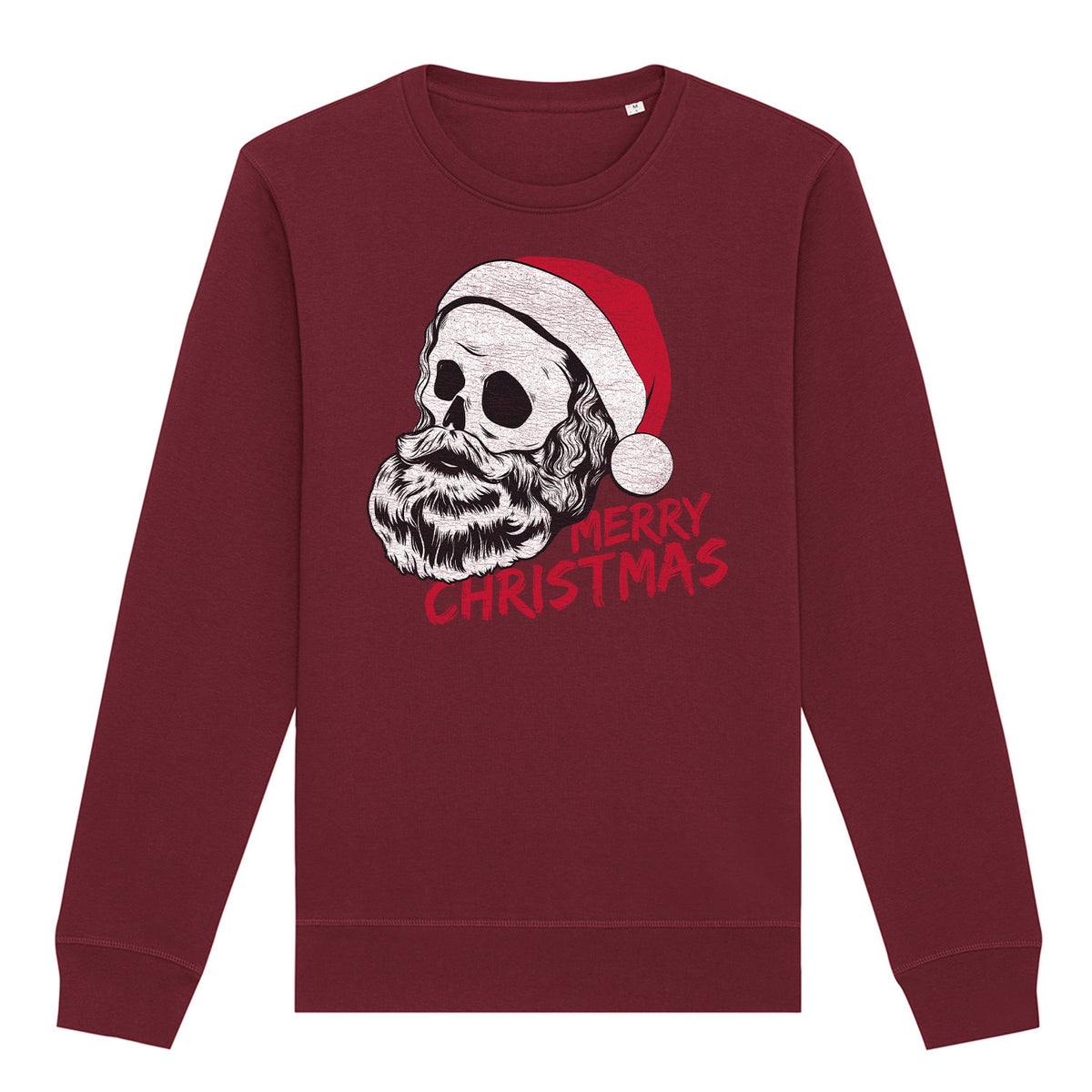 Merry Christmas Skull | Vintage Rocker Sweatshirt