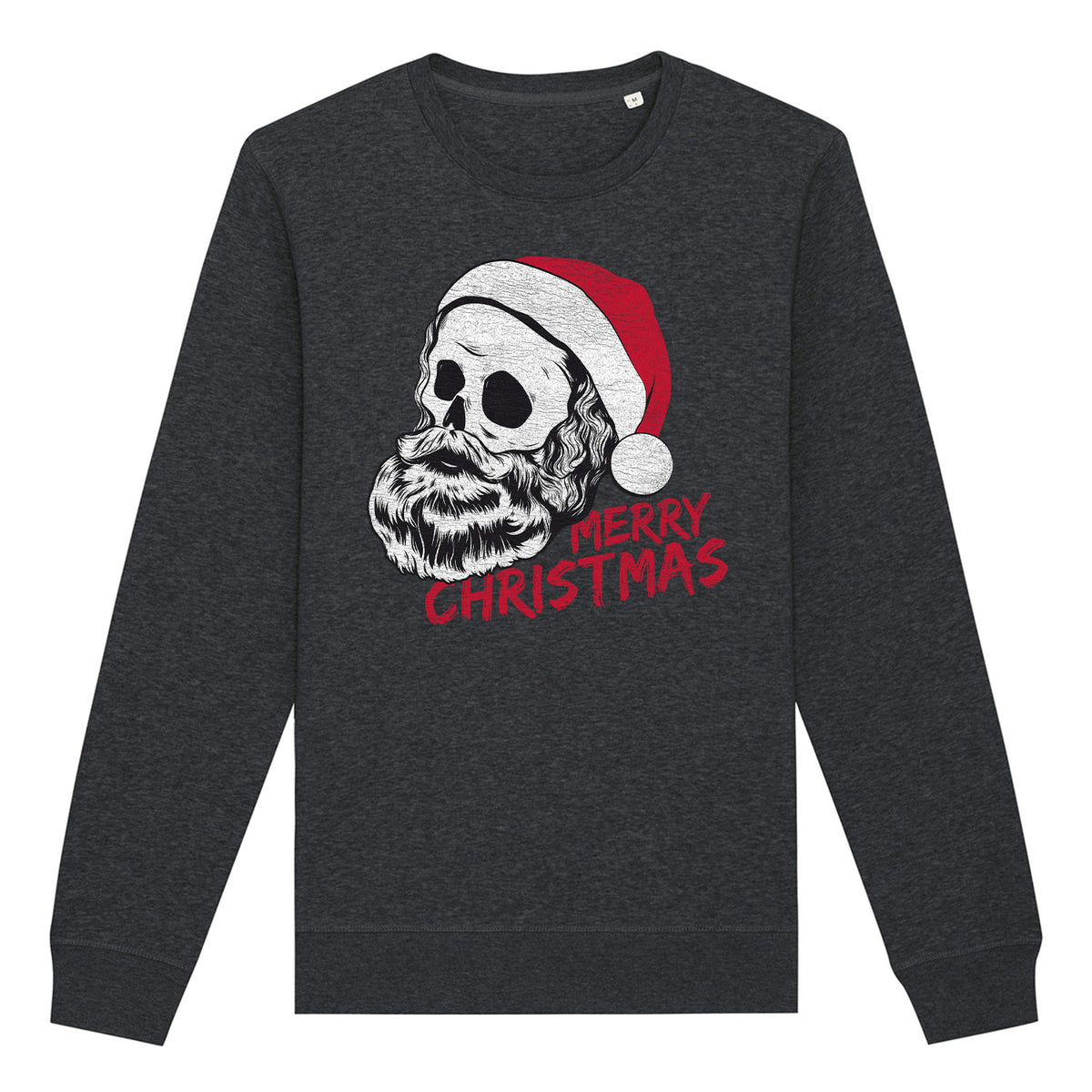 Merry Christmas Skull | Vintage Rocker Sweatshirt