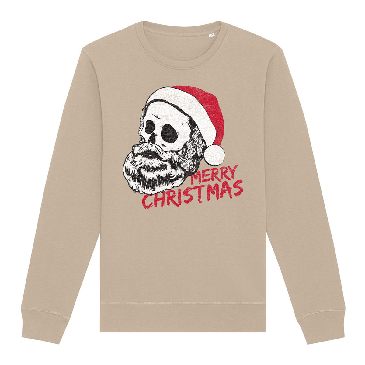 Merry Christmas Skull | Vintage Rocker Sweatshirt