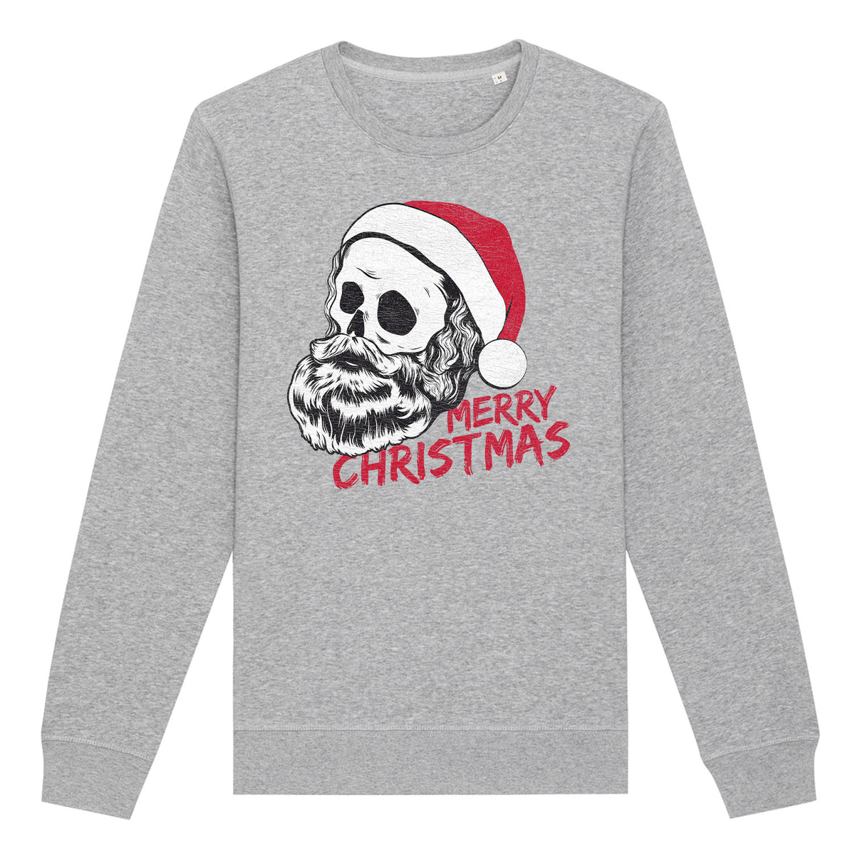 Merry Christmas Skull | Vintage Rocker Sweatshirt