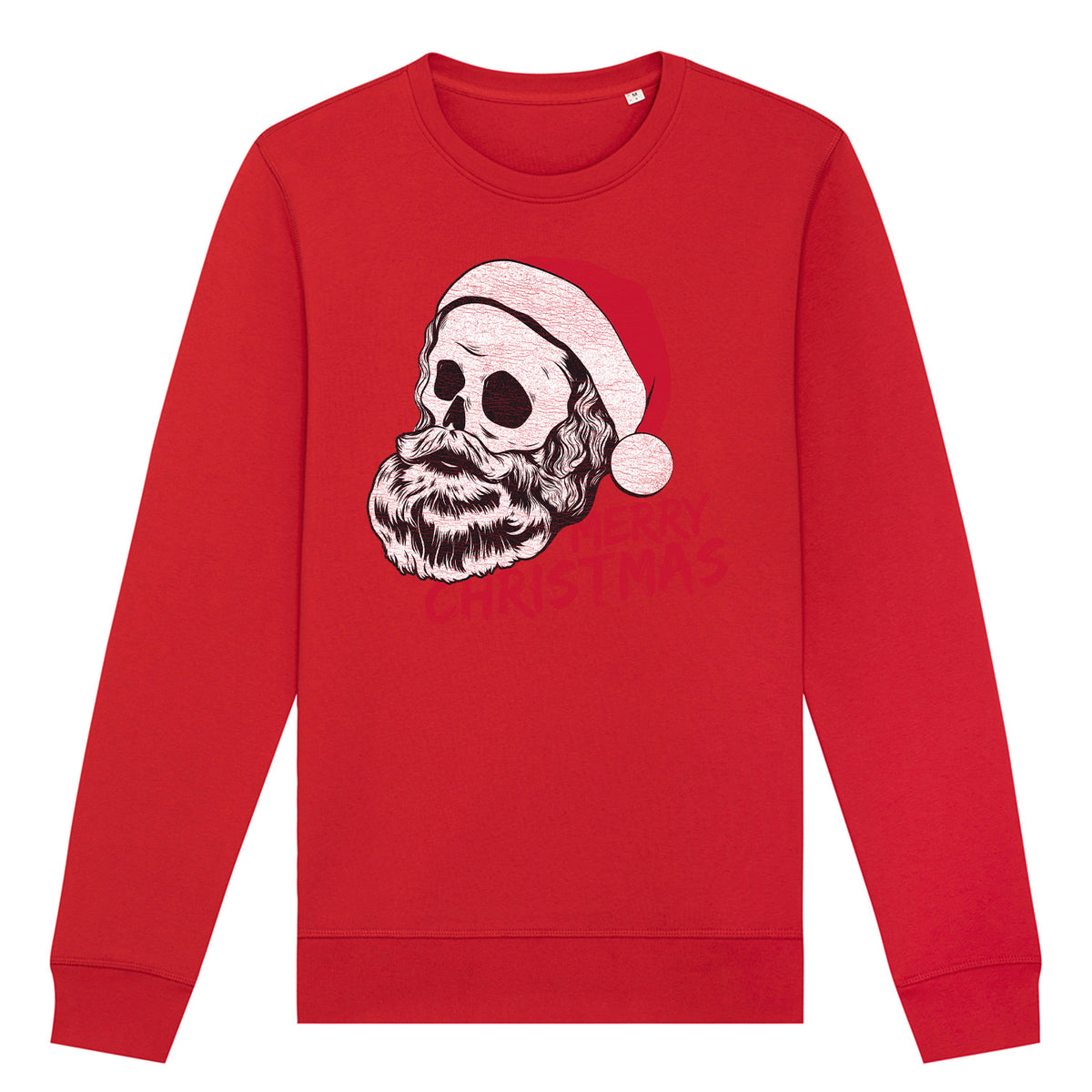 Merry Christmas Skull | Vintage Rocker Sweatshirt