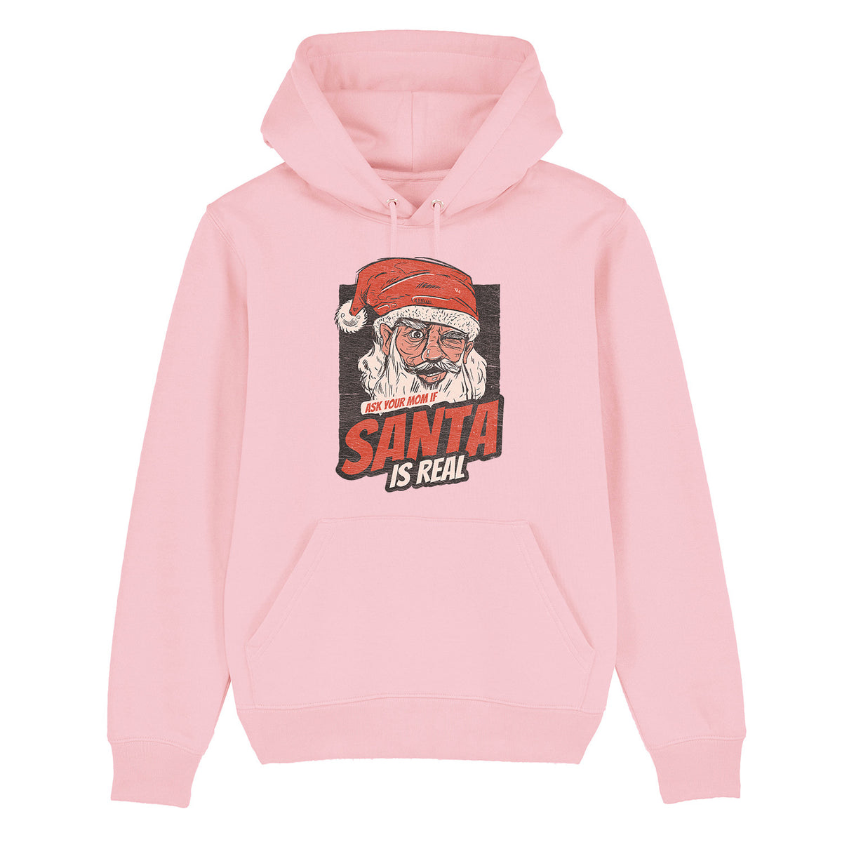 Santa Is Real | Vintage Rocker Hoodie