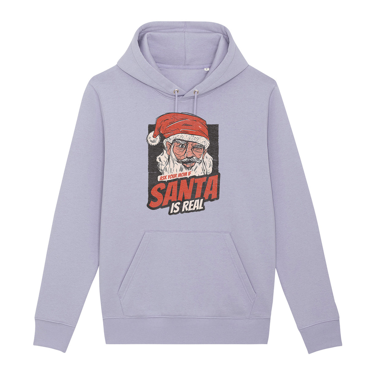 Santa Is Real | Vintage Rocker Hoodie