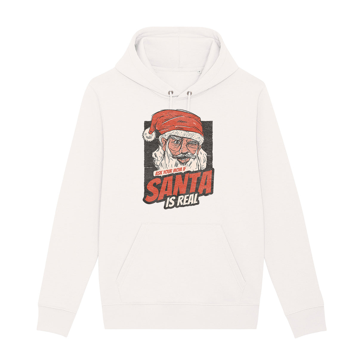 Santa Is Real | Vintage Rocker Hoodie