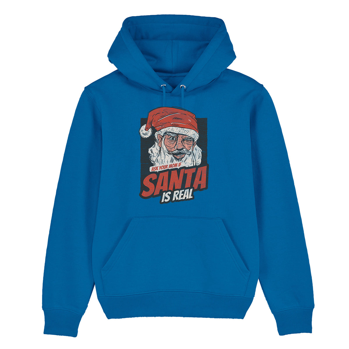 Santa Is Real | Vintage Rocker Hoodie