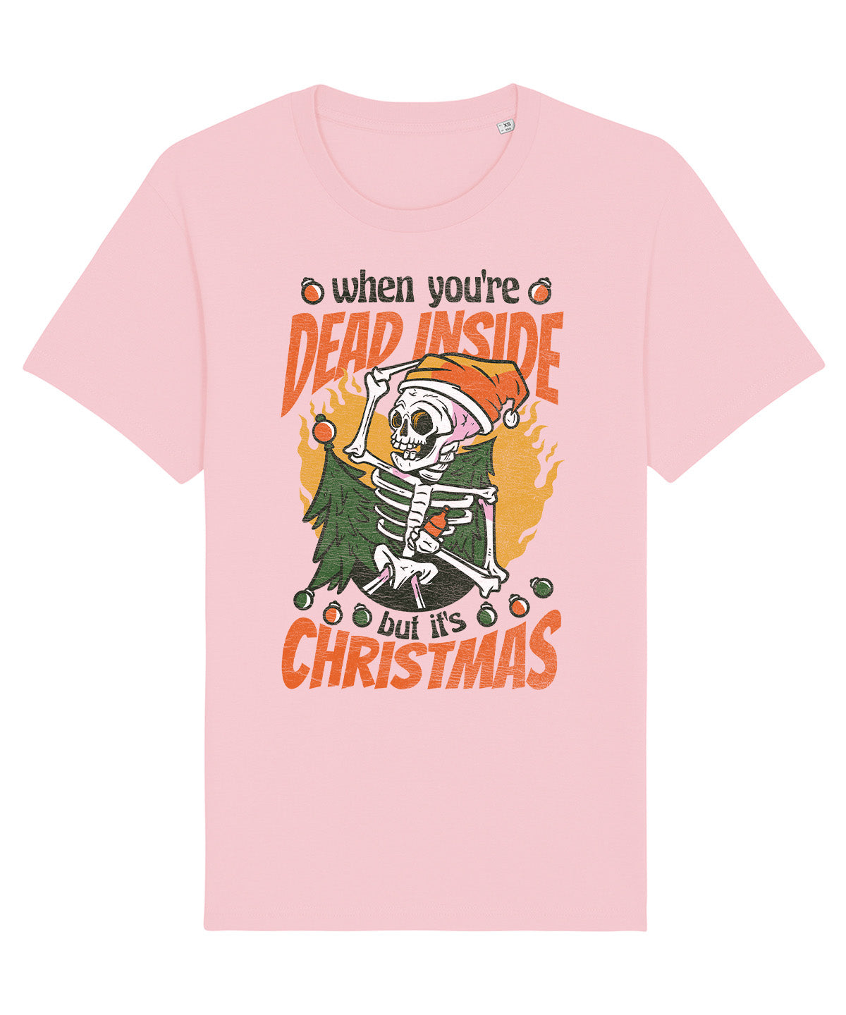 Dead Inside Christmas | Vintage Christmas Rocker T-Shirt Chroma Clothing