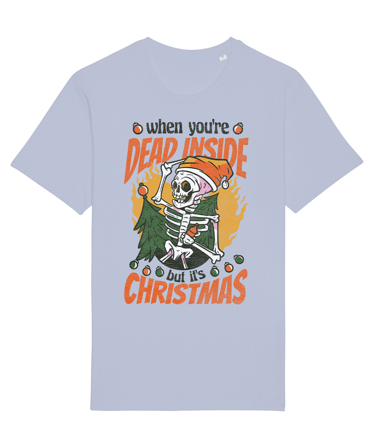 Dead Inside Christmas | Vintage Christmas Rocker T-Shirt Chroma Clothing