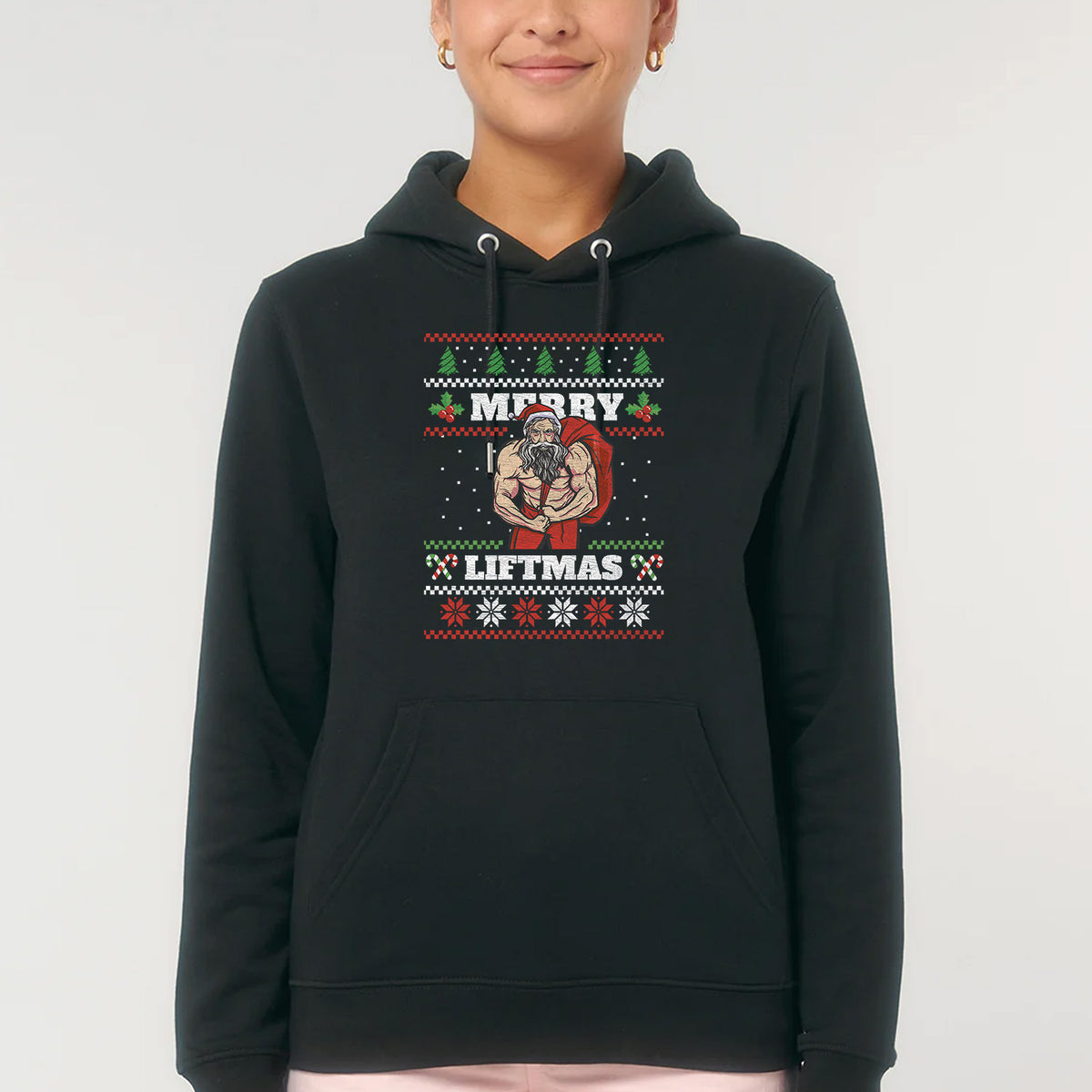 Merry Liftmas | Vintage Rocker Hoodie