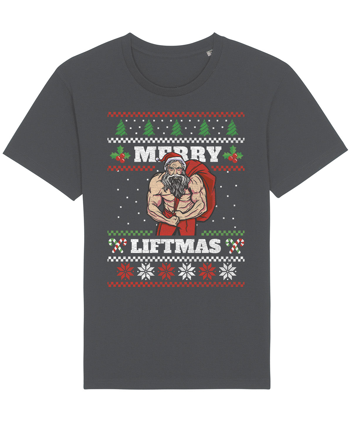 Merry Liftmas | Vintage Christmas Rocker T-Shirt