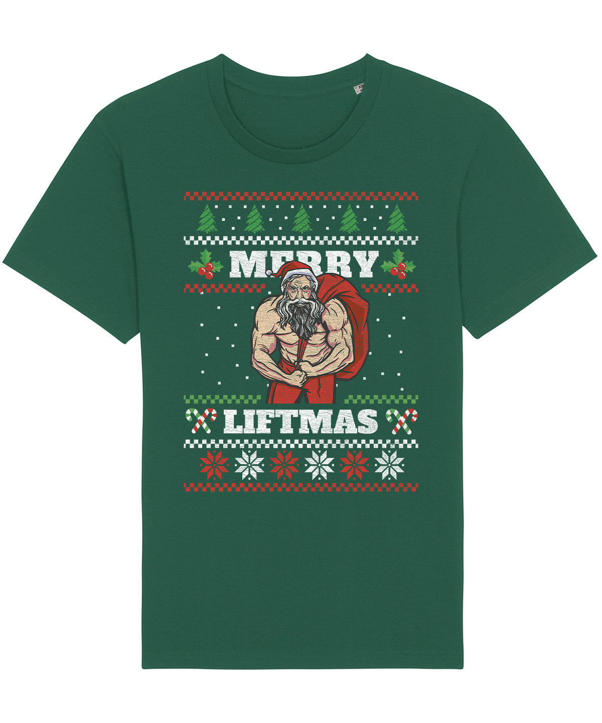 Merry Liftmas | Vintage Christmas Rocker T-Shirt