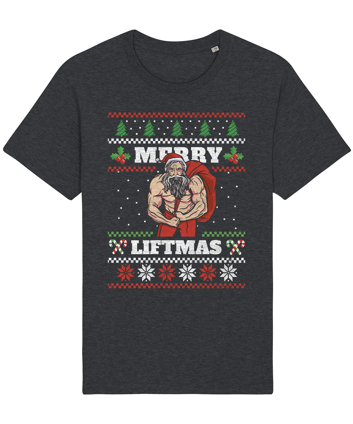 Merry Liftmas | Vintage Christmas Rocker T-Shirt