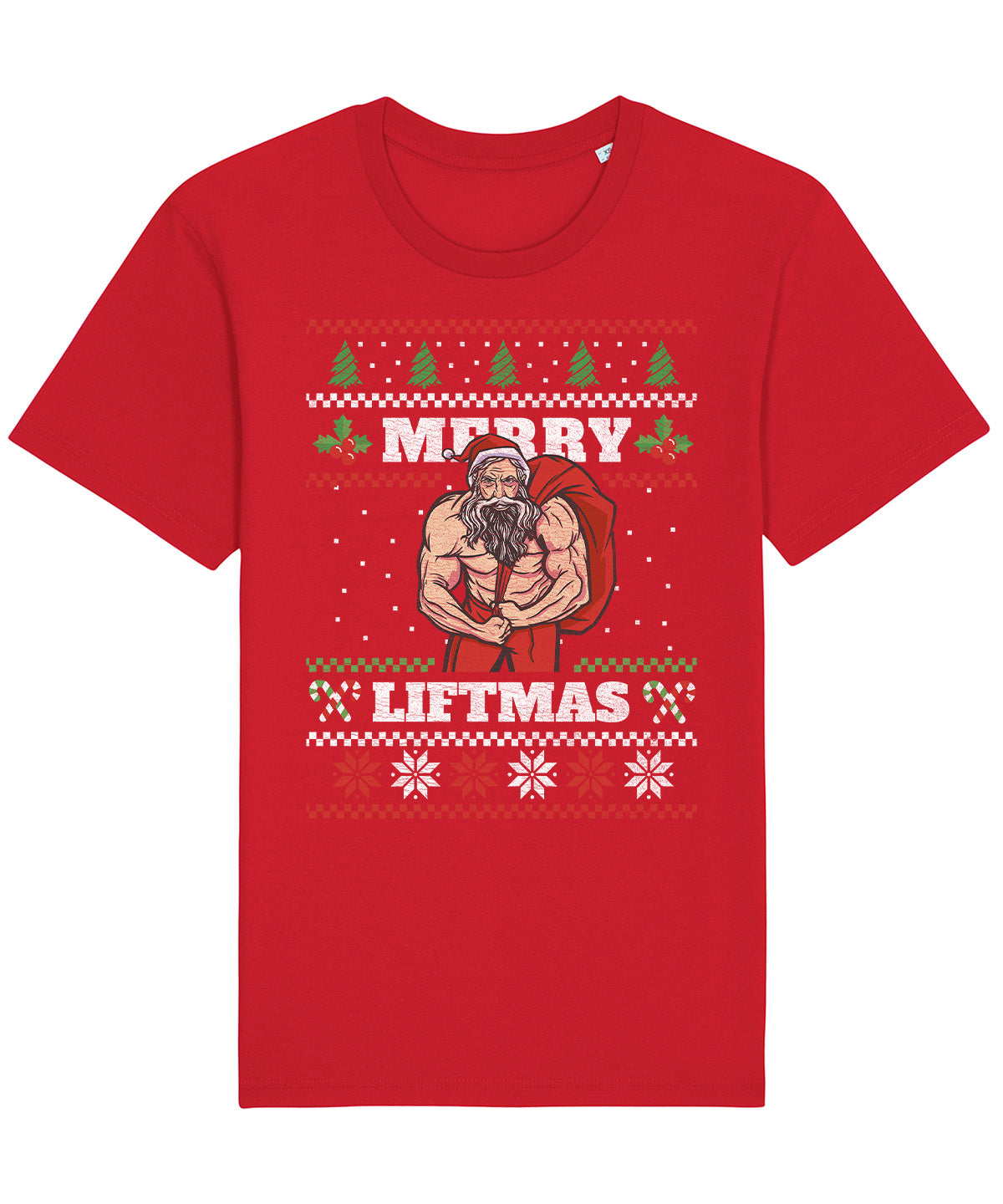 Merry Liftmas | Vintage Christmas Rocker T-Shirt