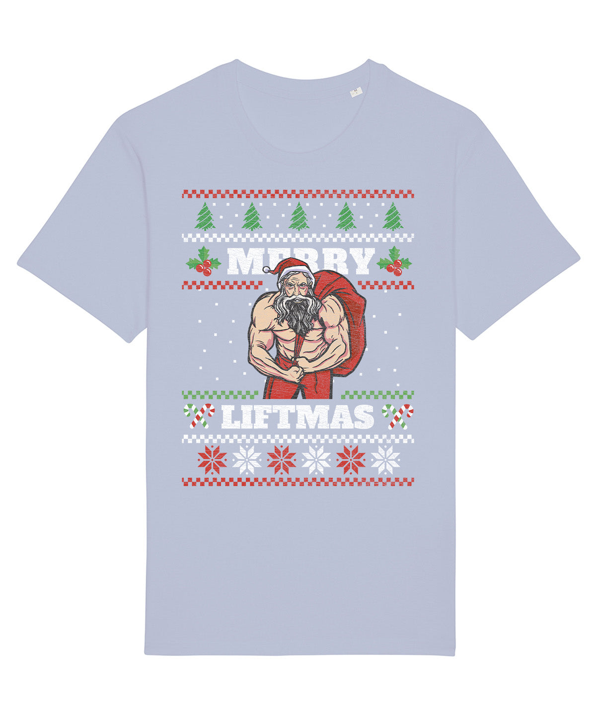 Merry Liftmas | Vintage Christmas Rocker T-Shirt