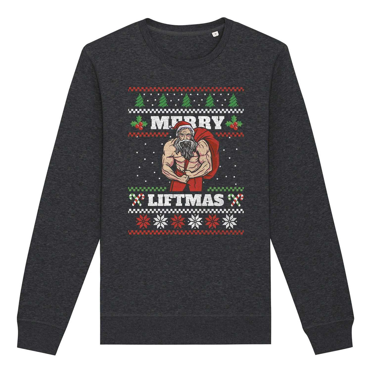 Merry Liftmas | Vintage Rocker Sweatshirt Chroma Clothing