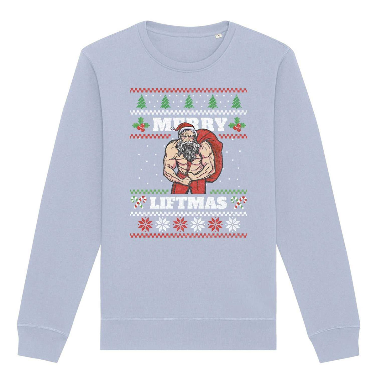 Merry Liftmas | Vintage Rocker Sweatshirt Chroma Clothing