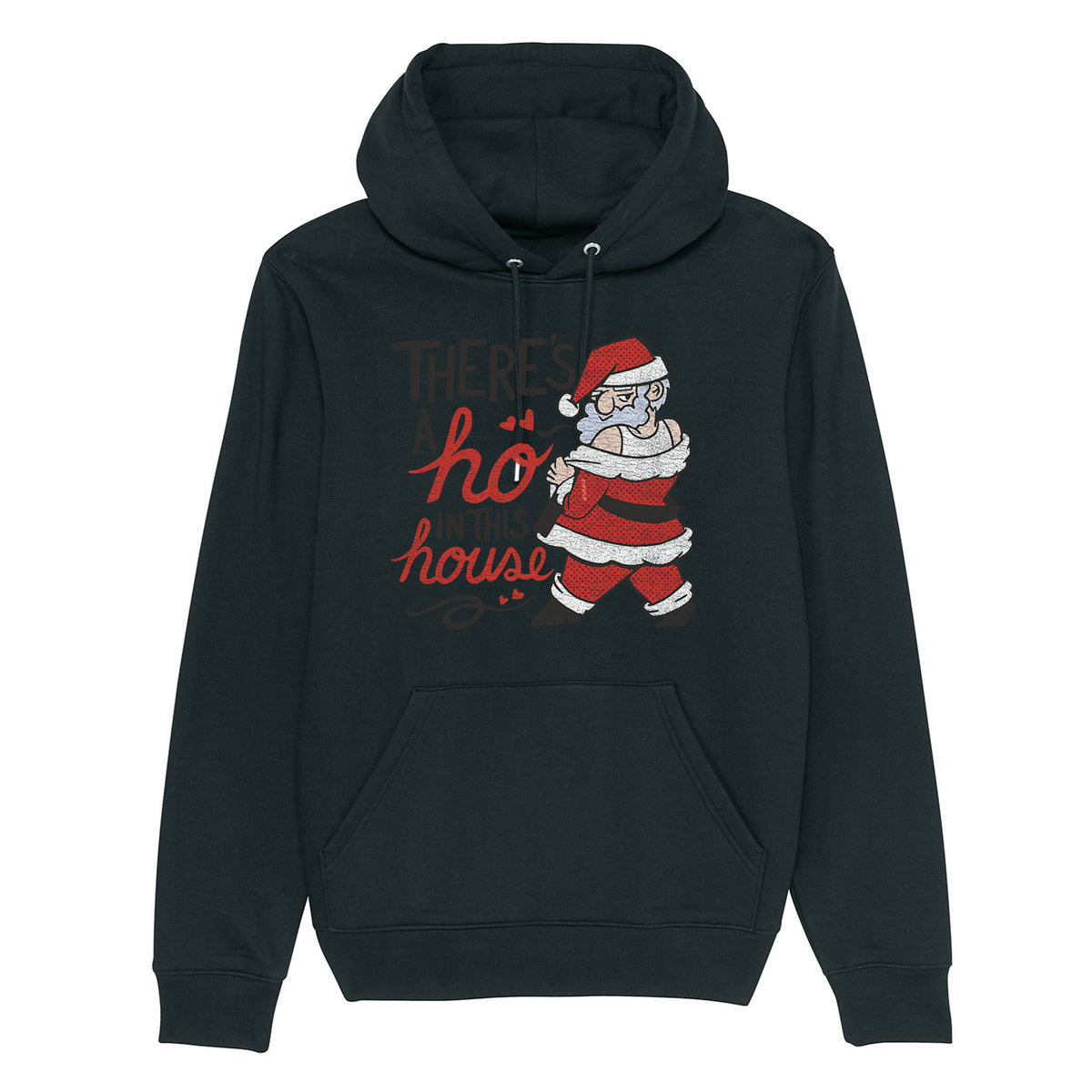 There's A Ho In This House | Vintage Rocker Hoodie