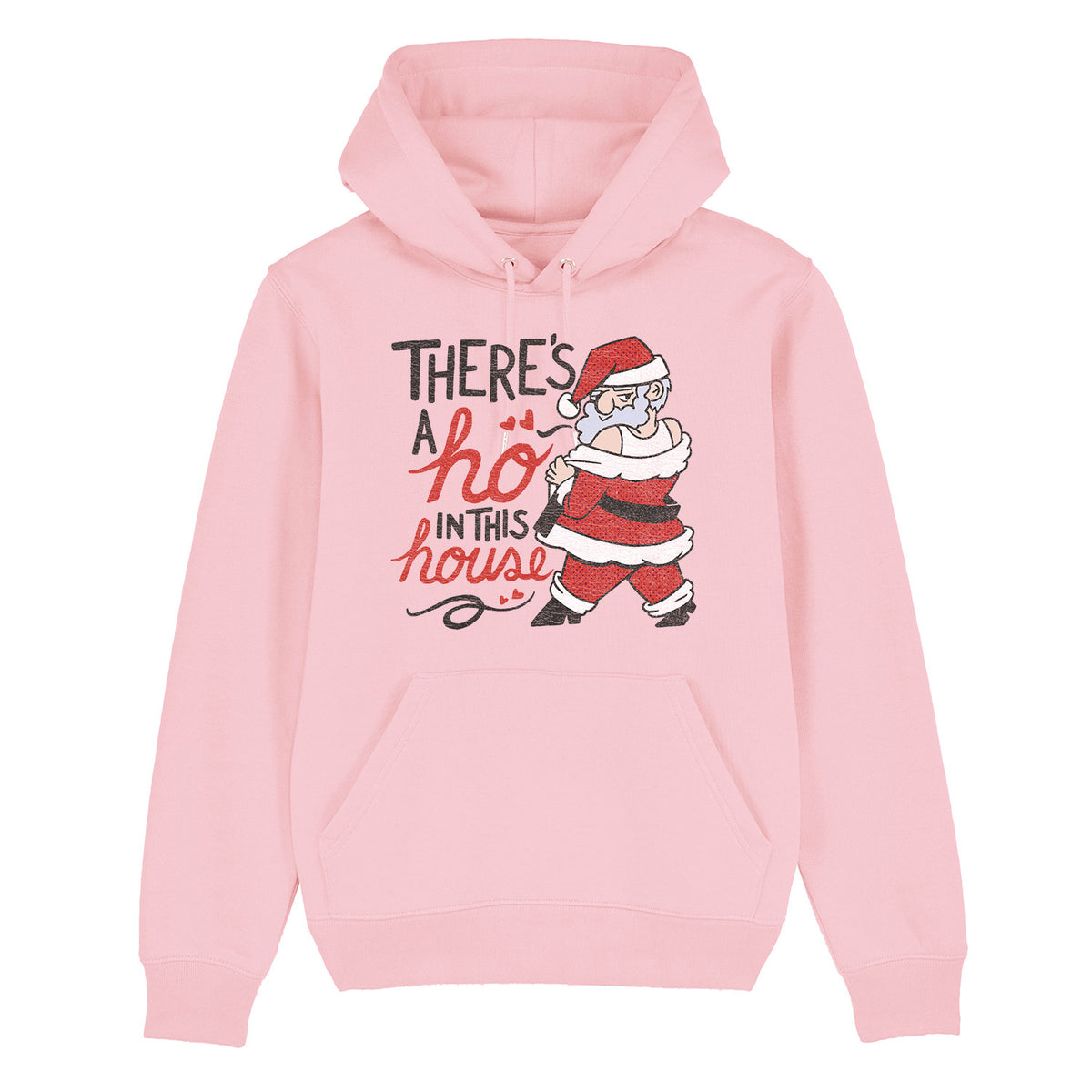 There's A Ho In This House | Vintage Rocker Hoodie