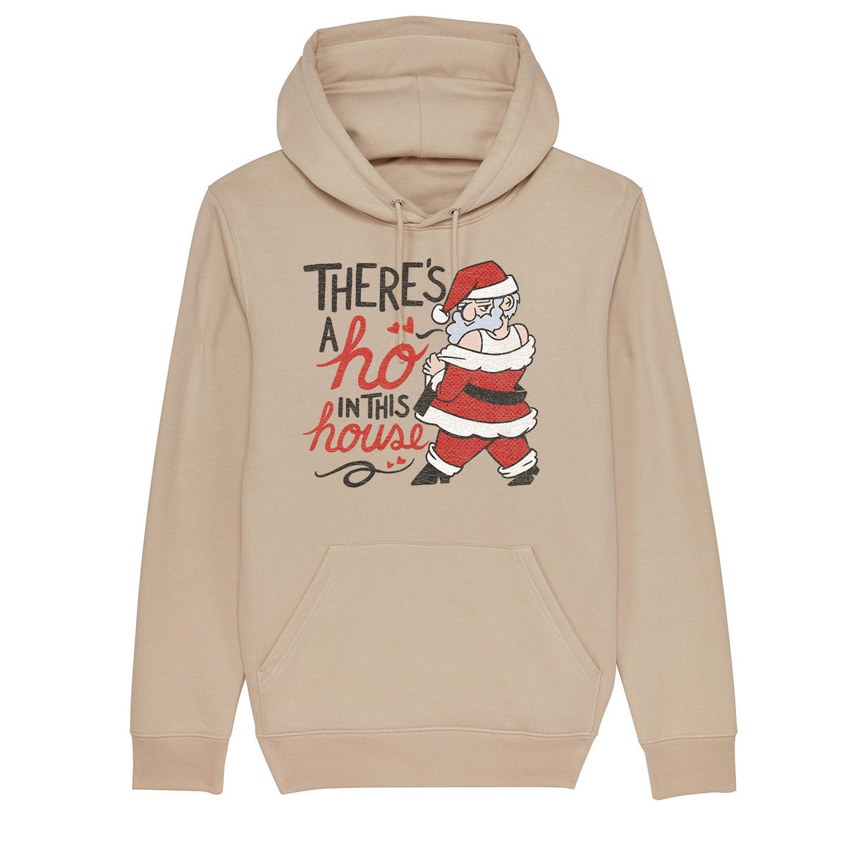 There's A Ho In This House | Vintage Rocker Hoodie