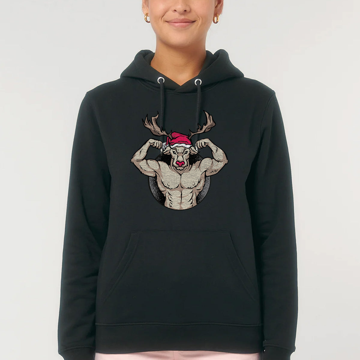 Muscle Rudolph | Vintage Rocker Hoodie