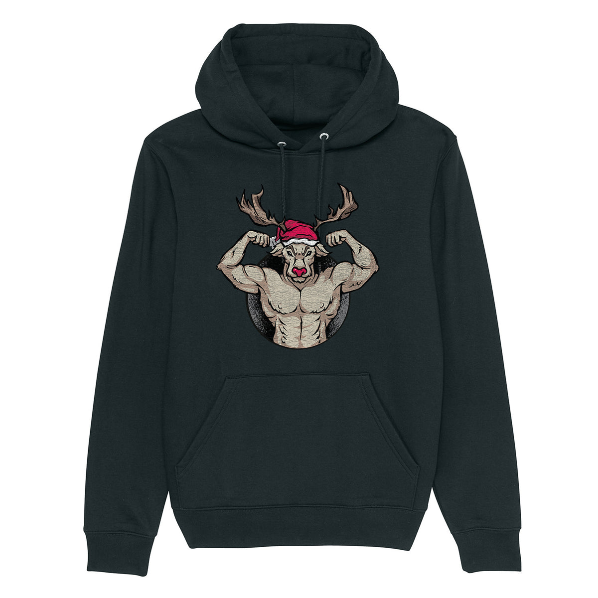 Muscle Rudolph | Vintage Rocker Hoodie