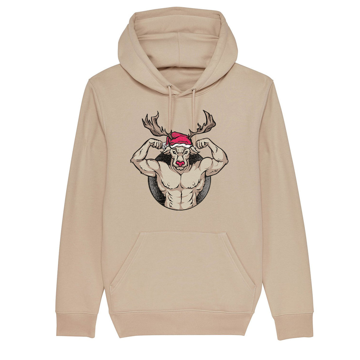 Muscle Rudolph | Vintage Rocker Hoodie