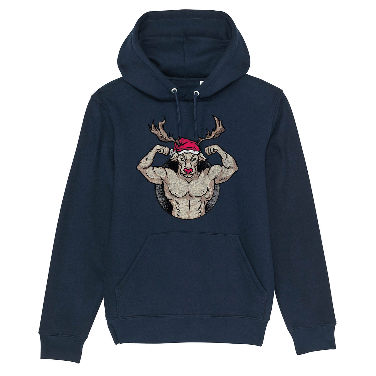 Muscle Rudolph | Vintage Rocker Hoodie