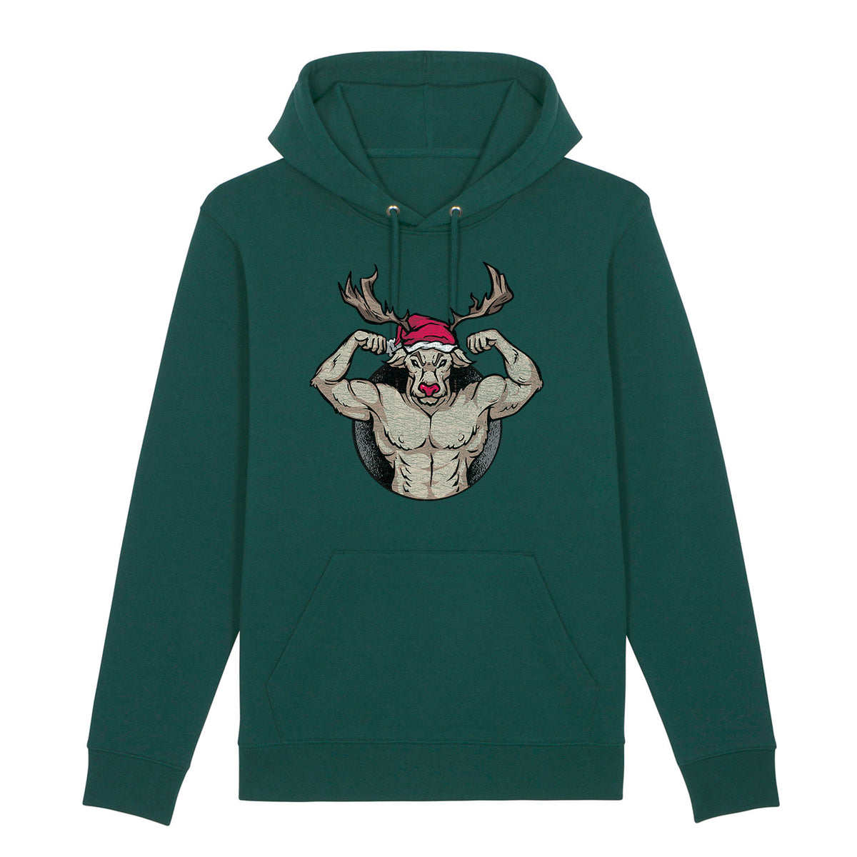 Muscle Rudolph | Vintage Rocker Hoodie