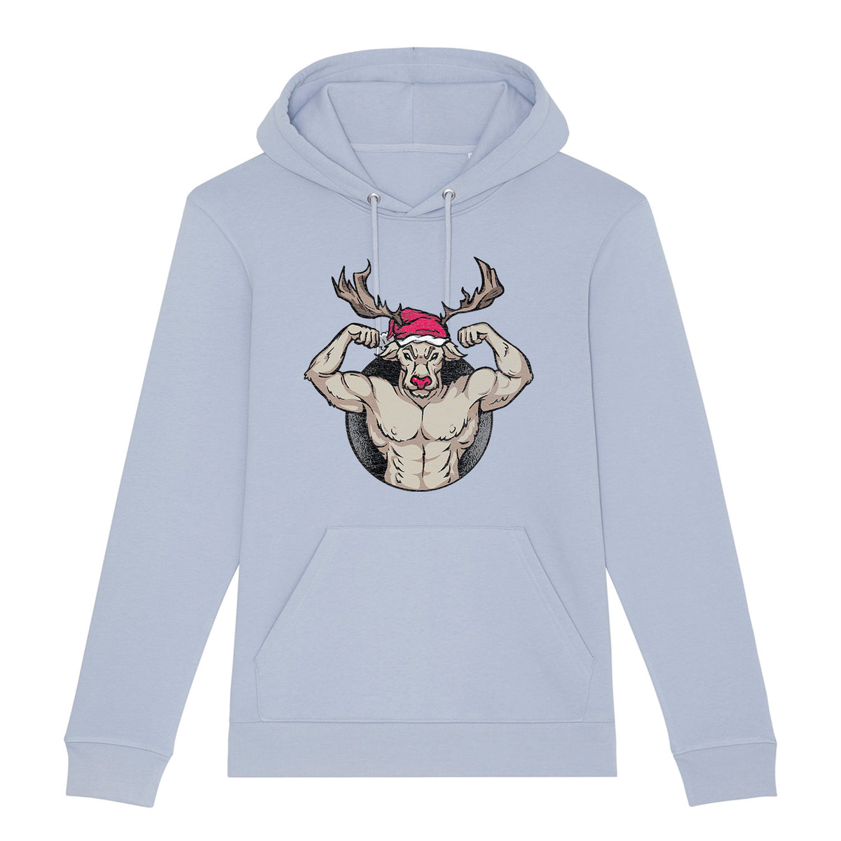 Muscle Rudolph | Vintage Rocker Hoodie