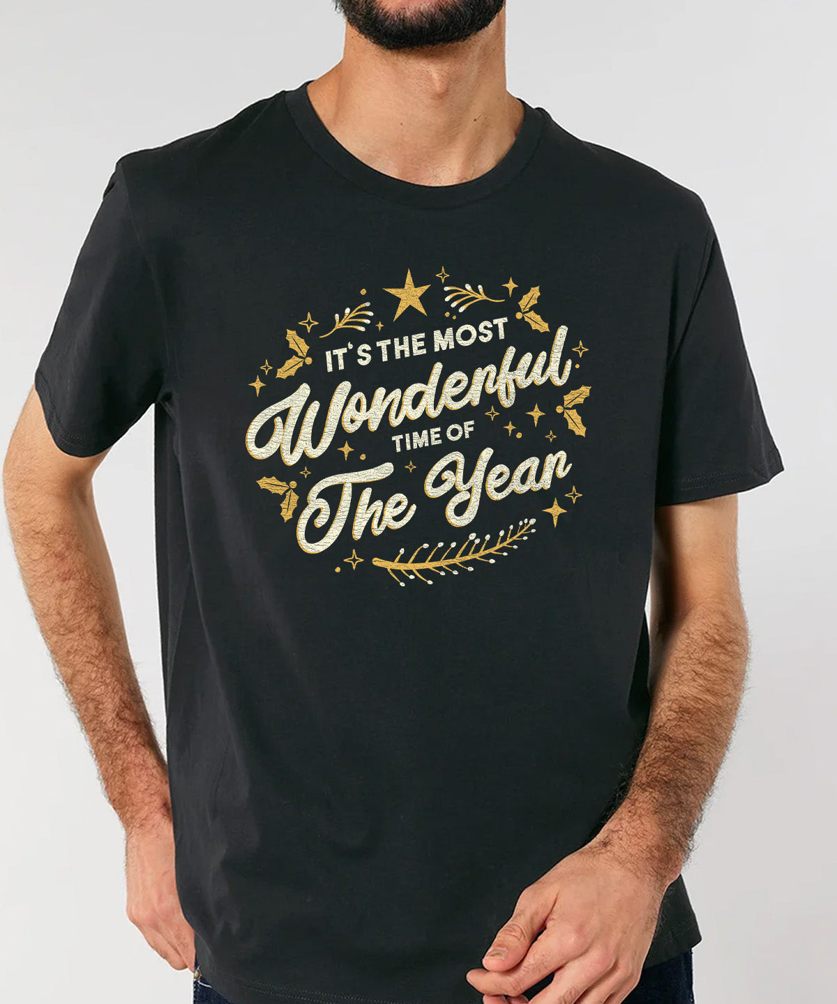 The Most Wonderful Time | Vintage Christmas Rocker T-Shirt