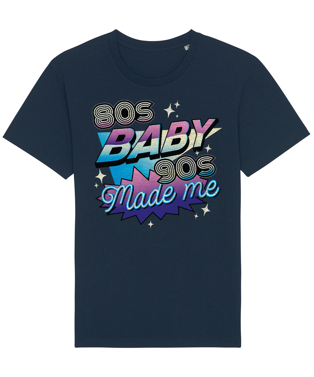 80s Baby, 90s Made Me | Vintage Christmas Rocker T-Shirt