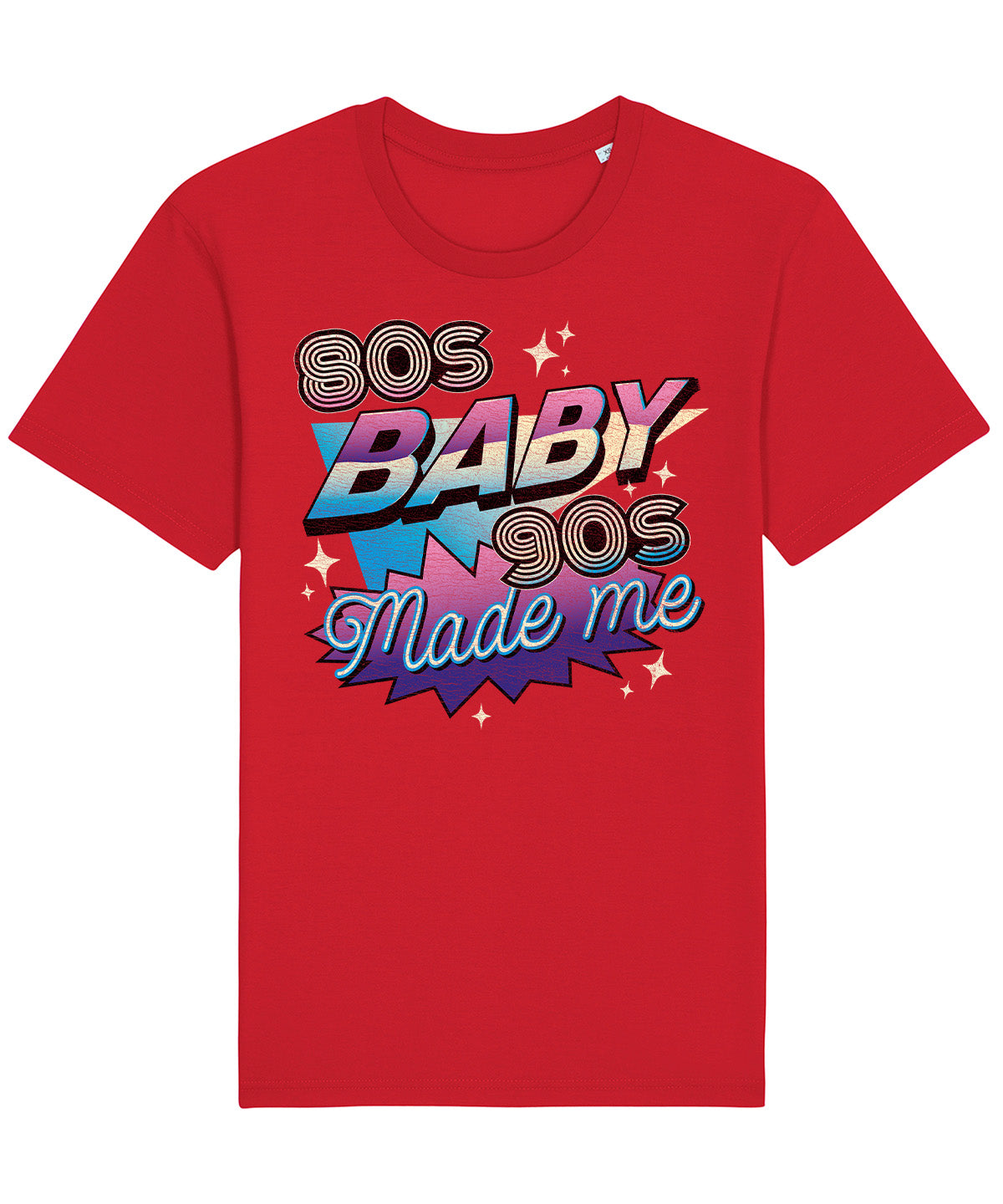 80s Baby, 90s Made Me | Vintage Christmas Rocker T-Shirt