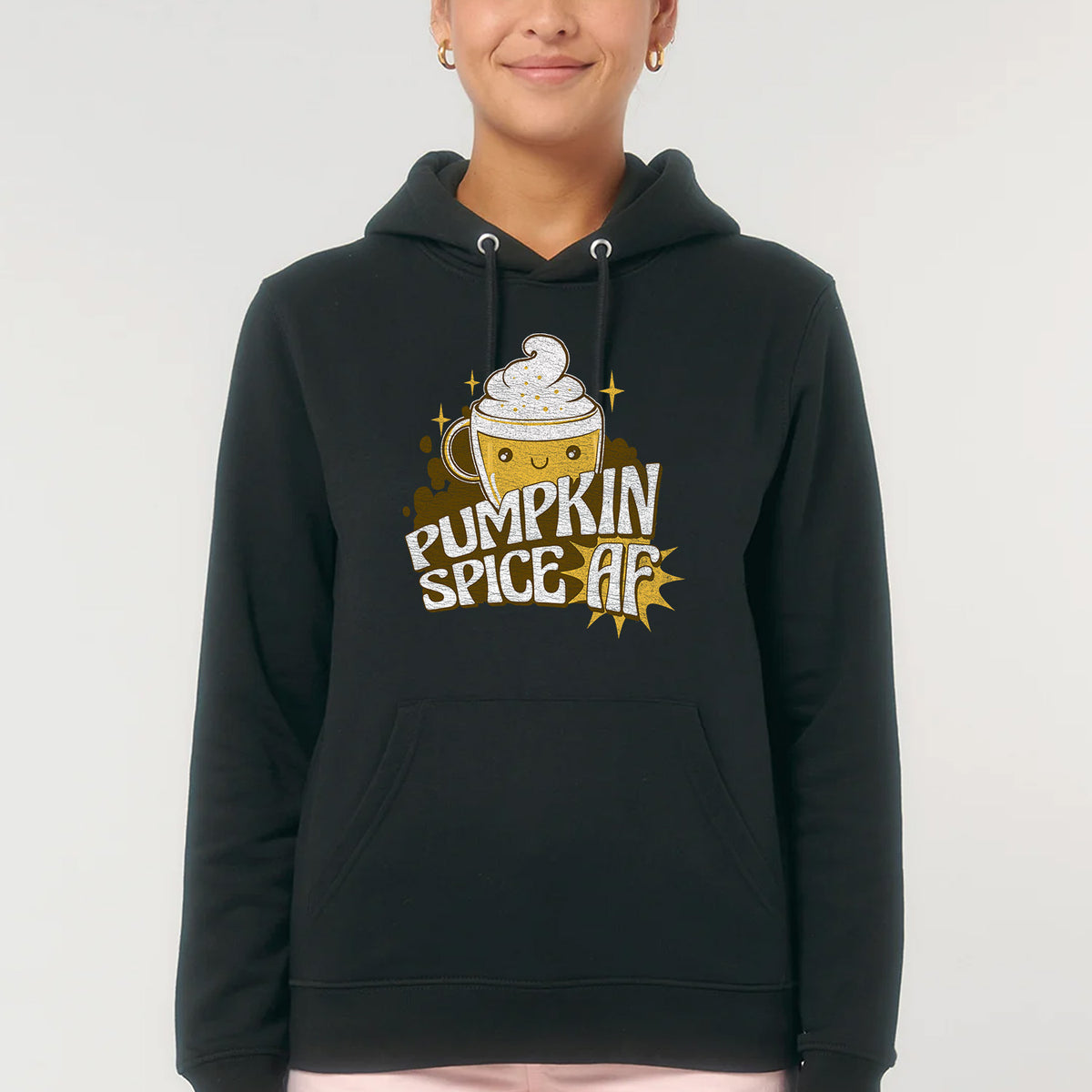 Pumpkin Spice AF | Vintage Rocker Hoodie