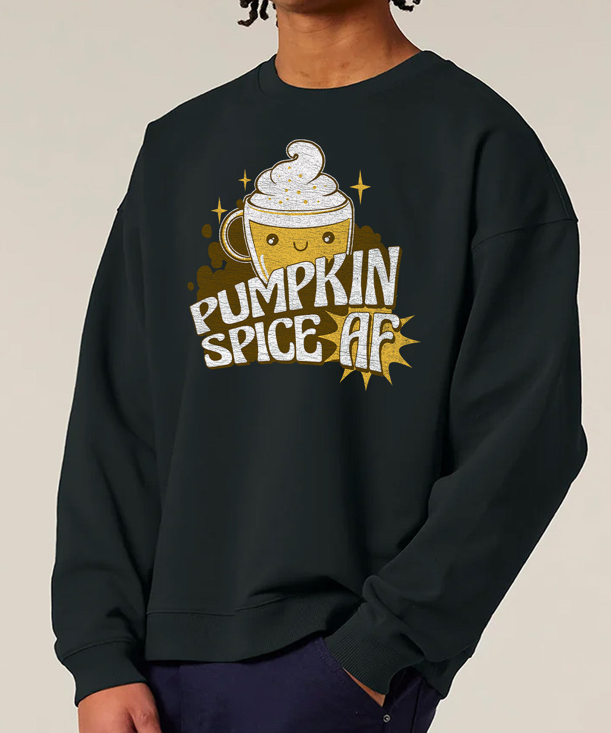 Pumpkin Spice AF | Stanley Radder Sweatshirt