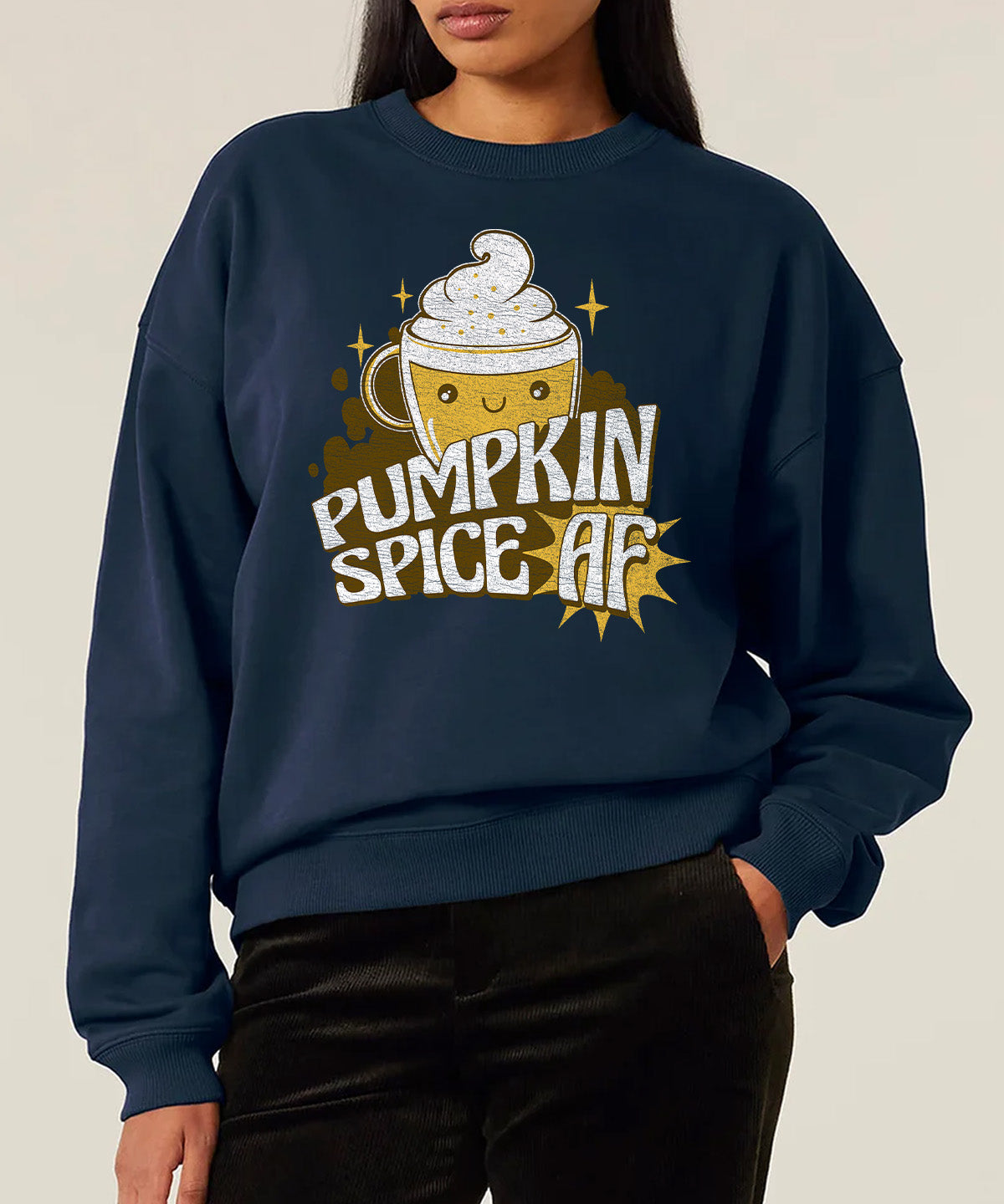 Pumpkin Spice AF | Stanley Radder Sweatshirt