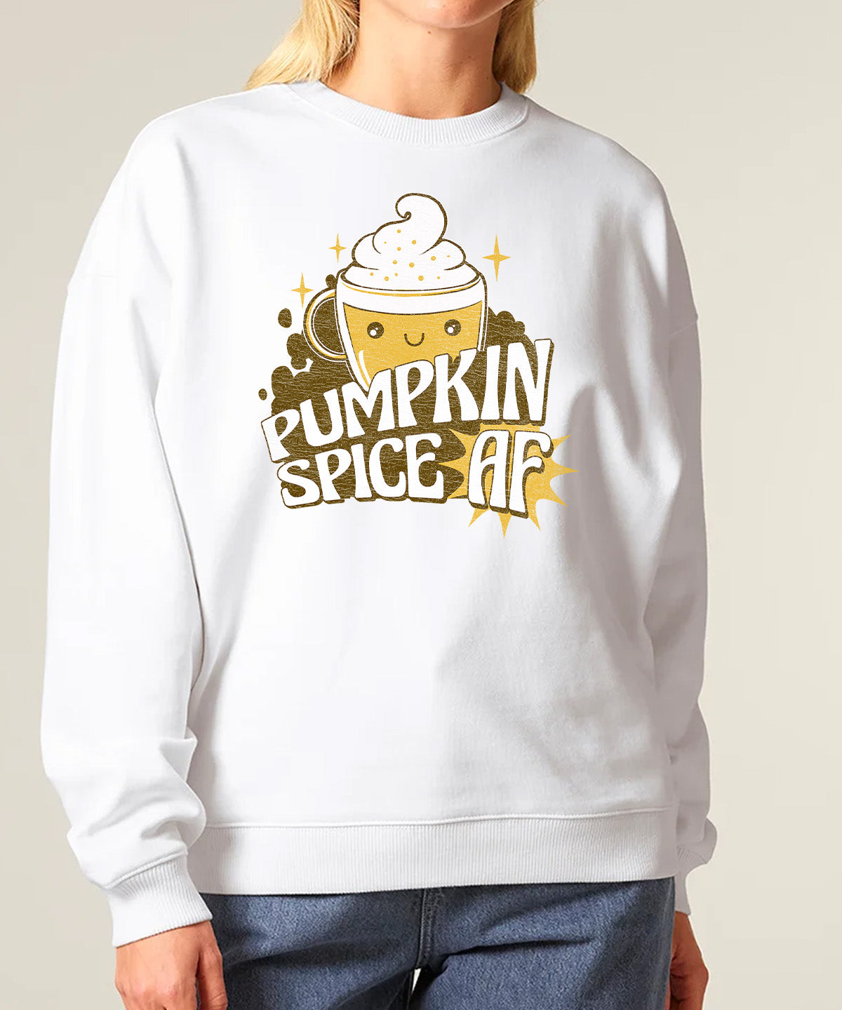 Pumpkin Spice AF | Stanley Radder Sweatshirt