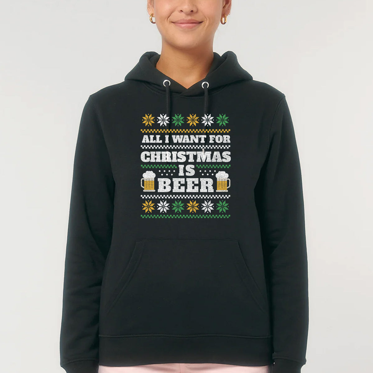 All I Want Is Beer | Vintage Rocker Hoodie