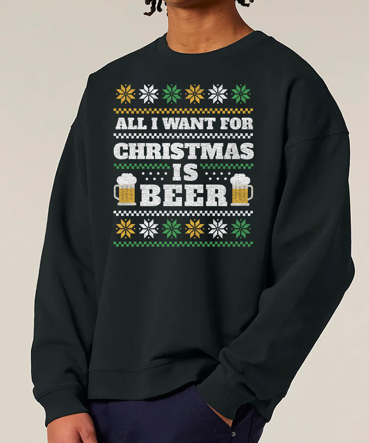 All I Want Is Beer | Stanley Radder Sweatshirt