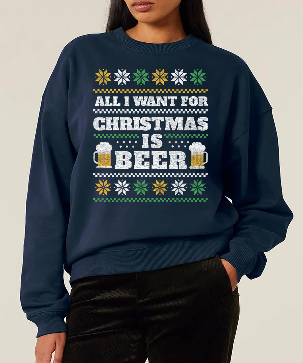 All I Want Is Beer | Stanley Radder Sweatshirt