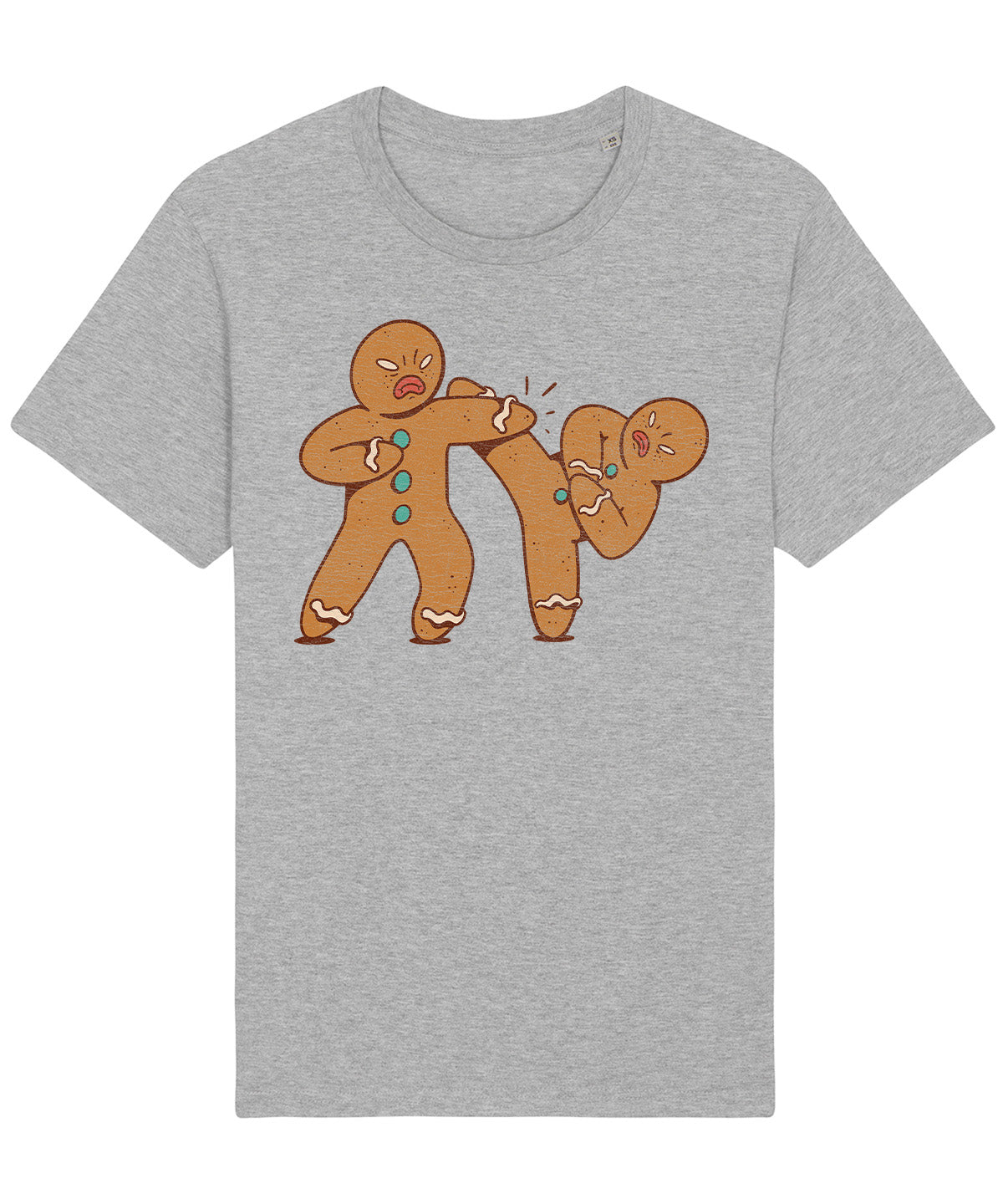 MMA Gingerbread Man | Vintage Christmas Rocker T-Shirt