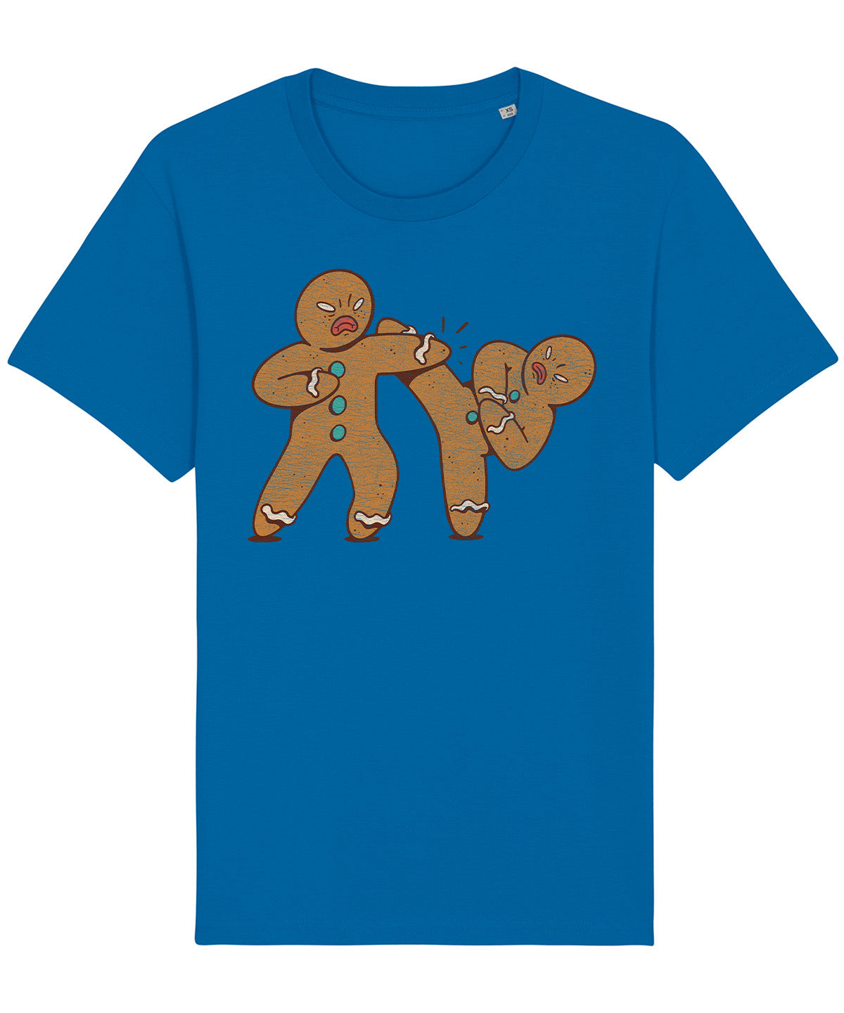 MMA Gingerbread Man | Vintage Christmas Rocker T-Shirt