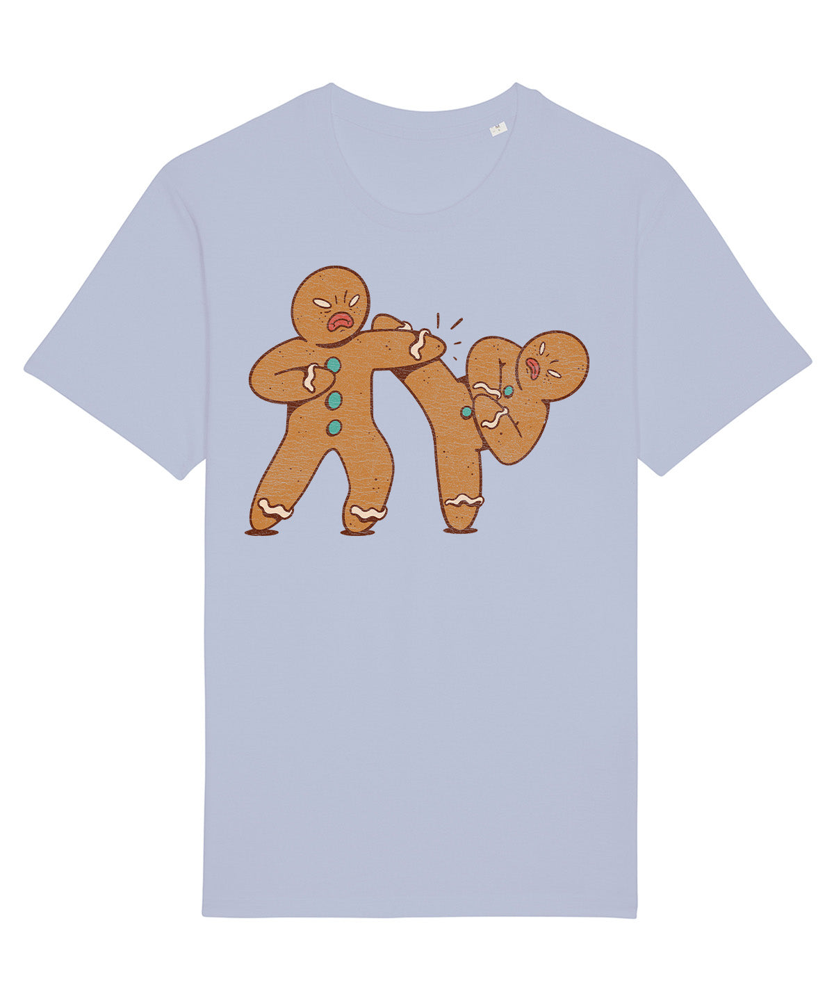 MMA Gingerbread Man | Vintage Christmas Rocker T-Shirt