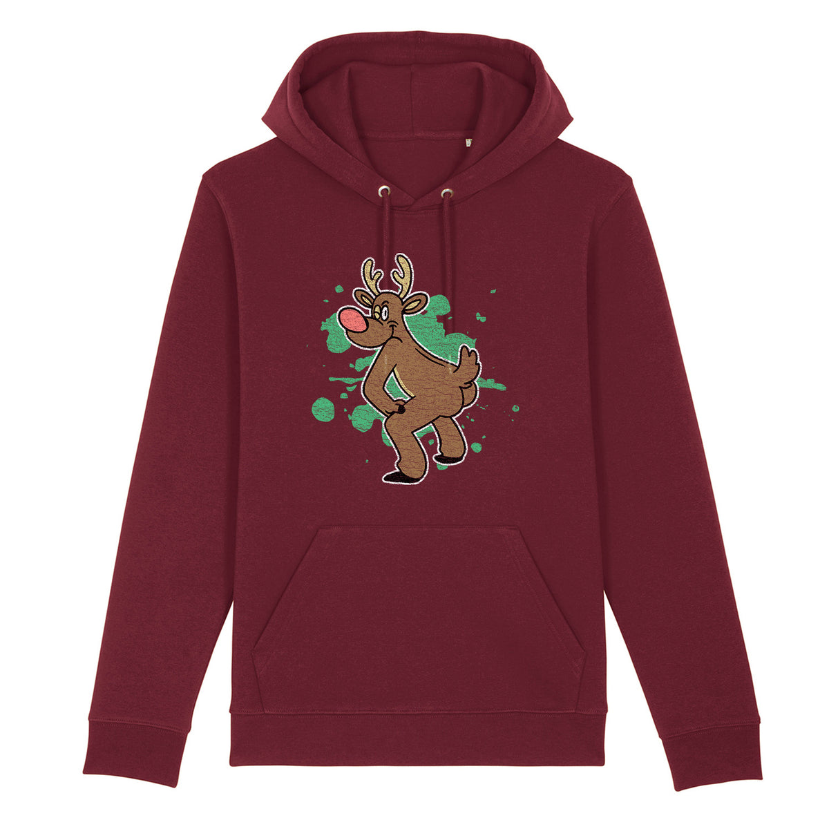 Reindeer Twerking | Vintage Rocker Hoodie